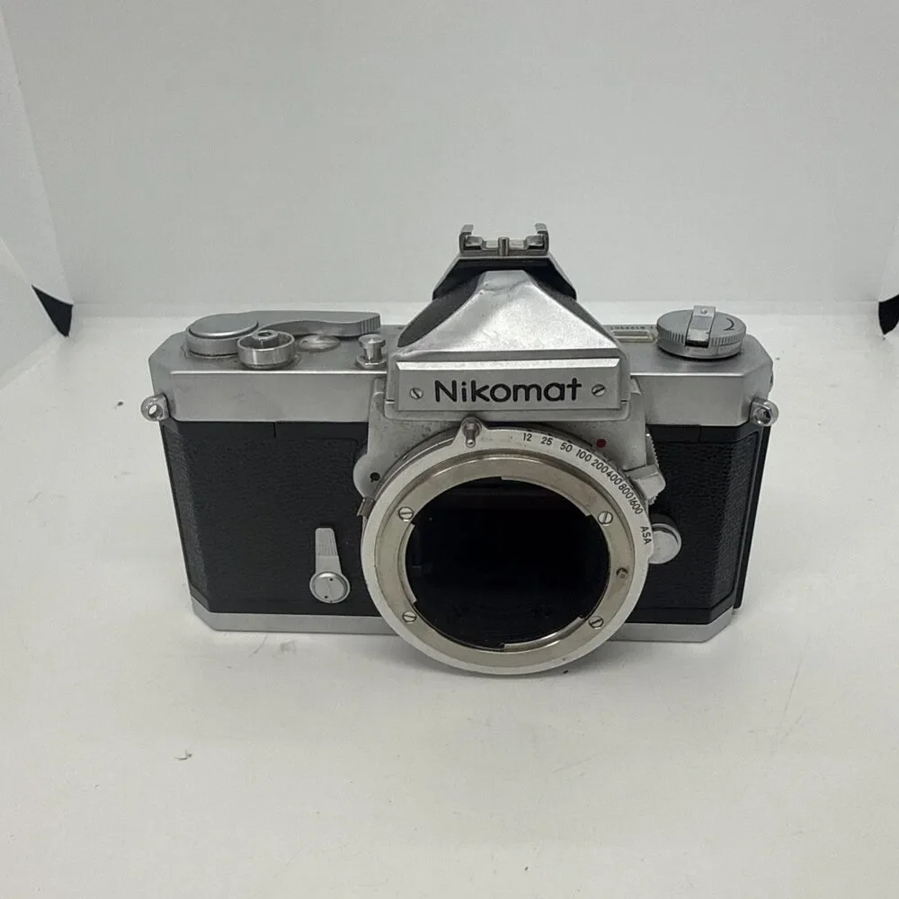 Nikon Nikkormat FT 35mm SLR Camera Working - Tested